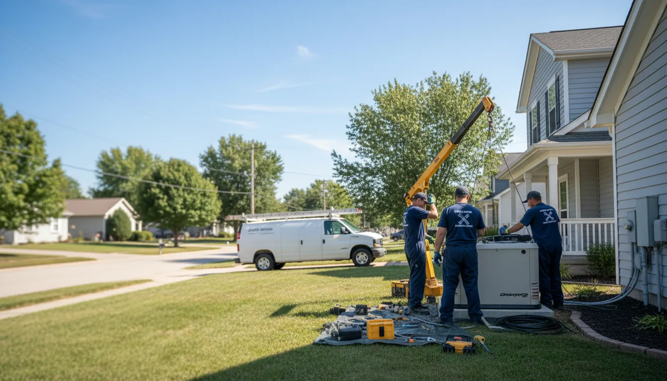 Generator Installation in Saunemin, IL near me